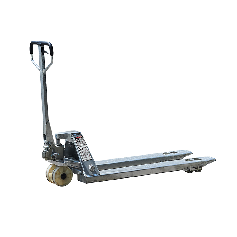 Caminhão de paletes manuais galvanizados